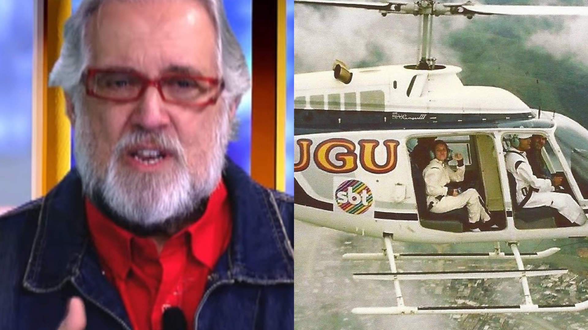 Leão Lobo expõe trauma ao trabalhar em helicóptero de Gugu: ‘Porta aberta e pé amarrado’