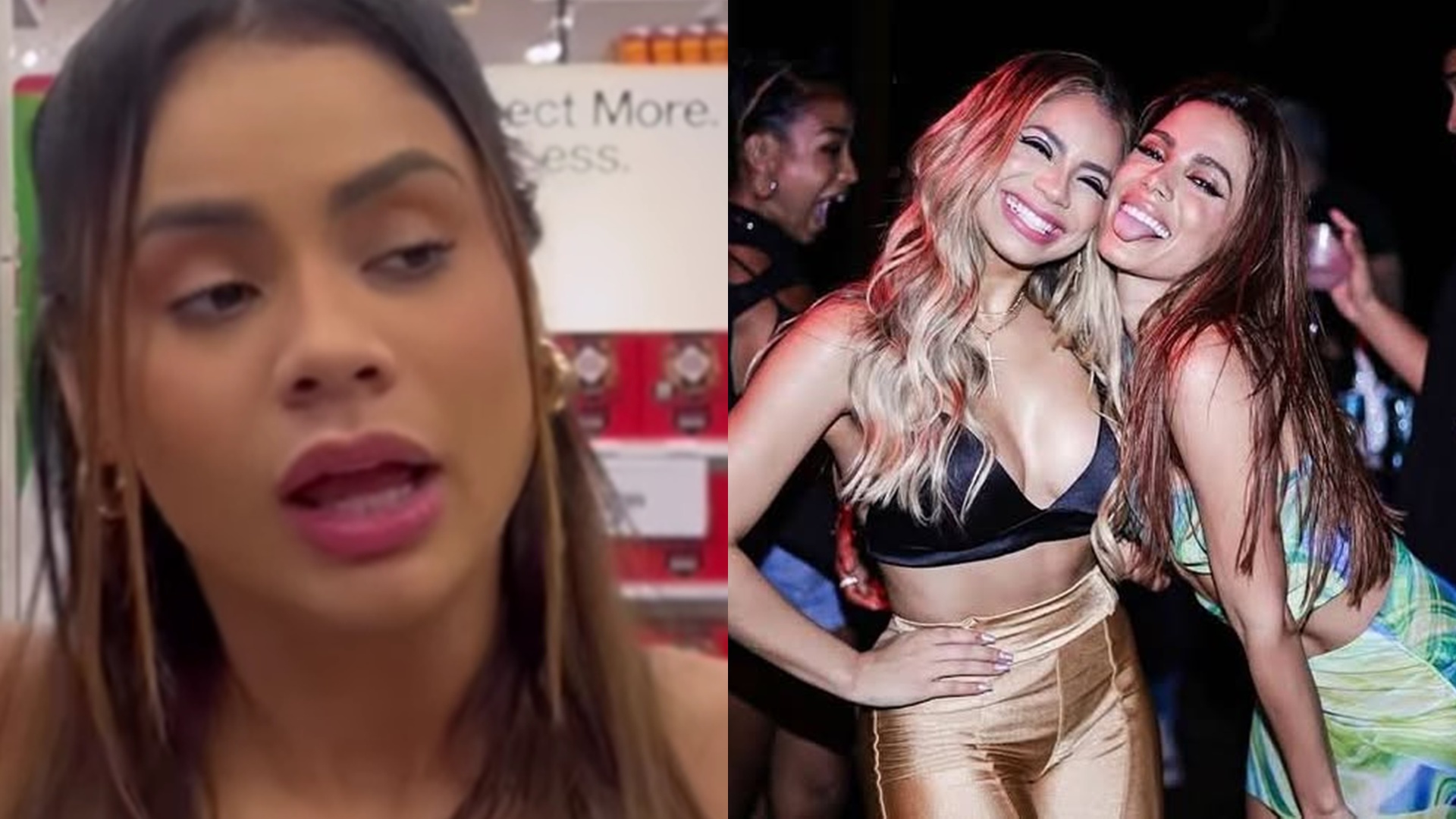 Lexa lamenta ausência em aniversário de Anitta: ‘O primeiro dela que não consigo ir’