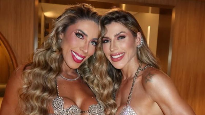 Mãe de Ana Paula e Tati Minerato briga com jornalistas, diz site: ‘Olha o que você fala’