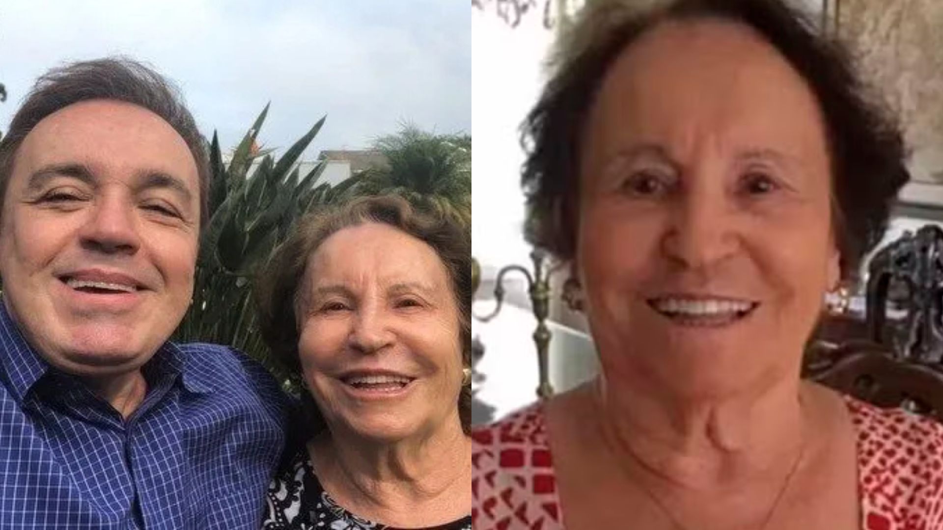 Mãe de Gugu Liberato é internada às pressas em São Paulo