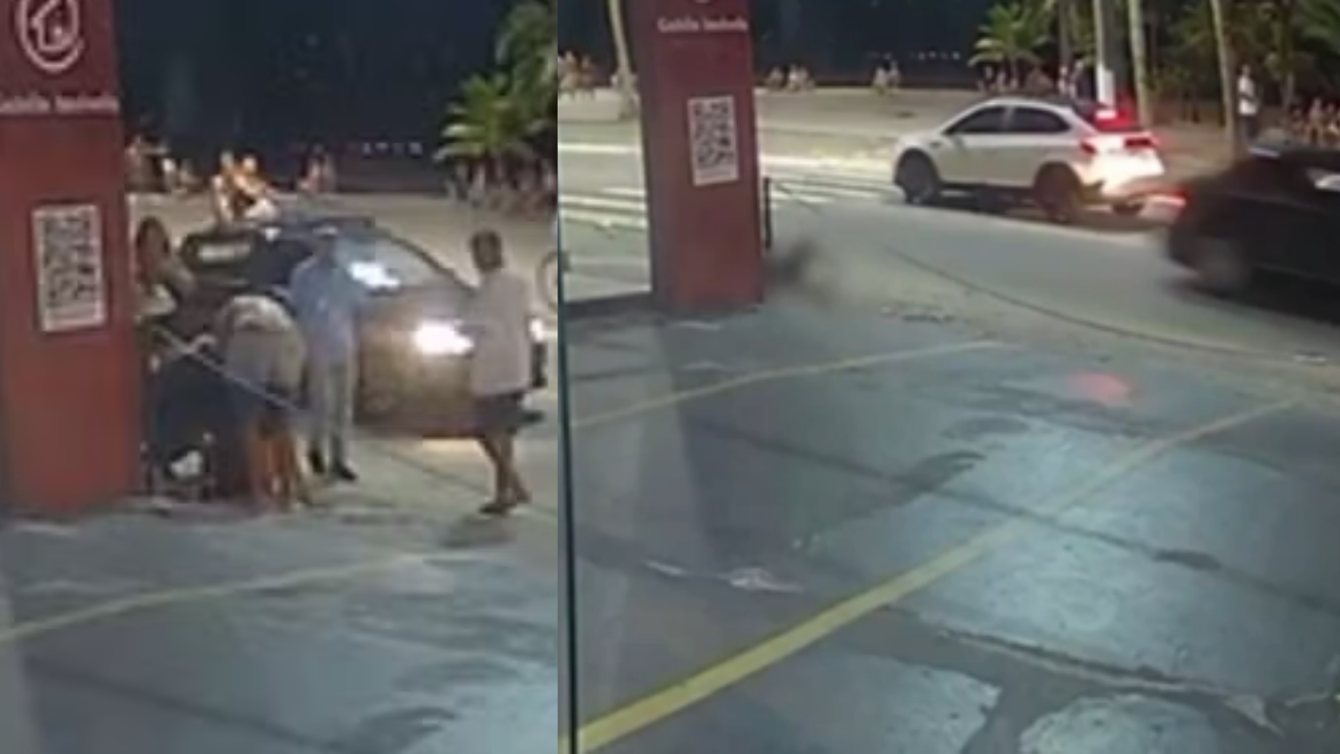 Motorista com carro de luxo foge após atropelar menino de 12 anos que estava na faixa de pedestre