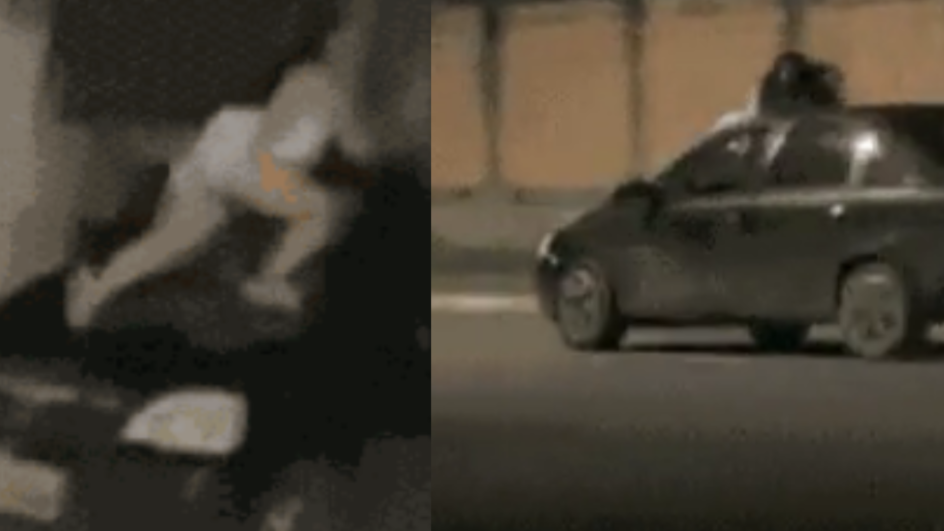 Mulher tenta impedir que marido fuja com a filha se agarrando a carro em movimento