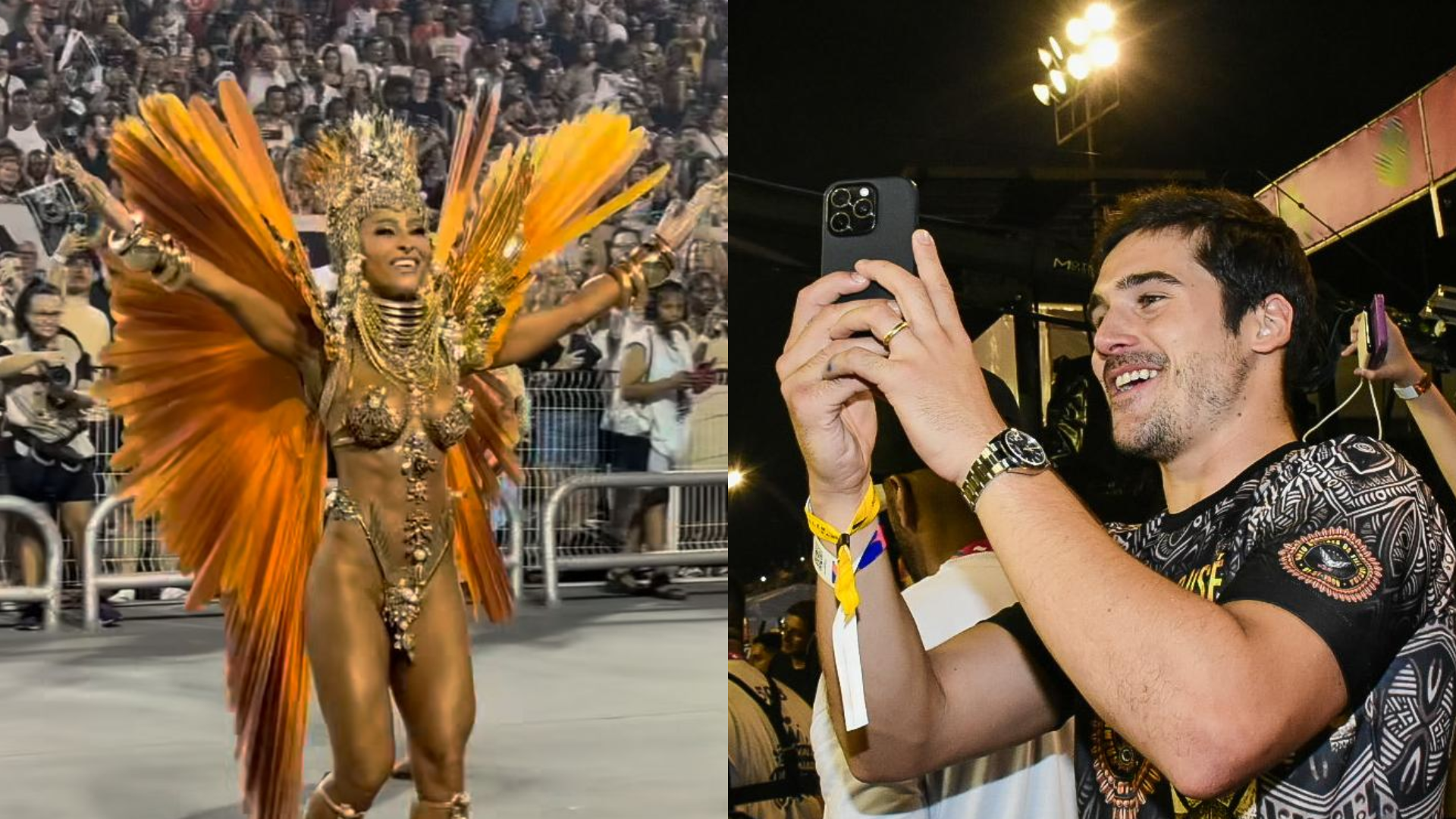 Nicolas Prattes detalha dedicação de Sabrina Sato ao Carnaval: ‘Precisou tomar soro’