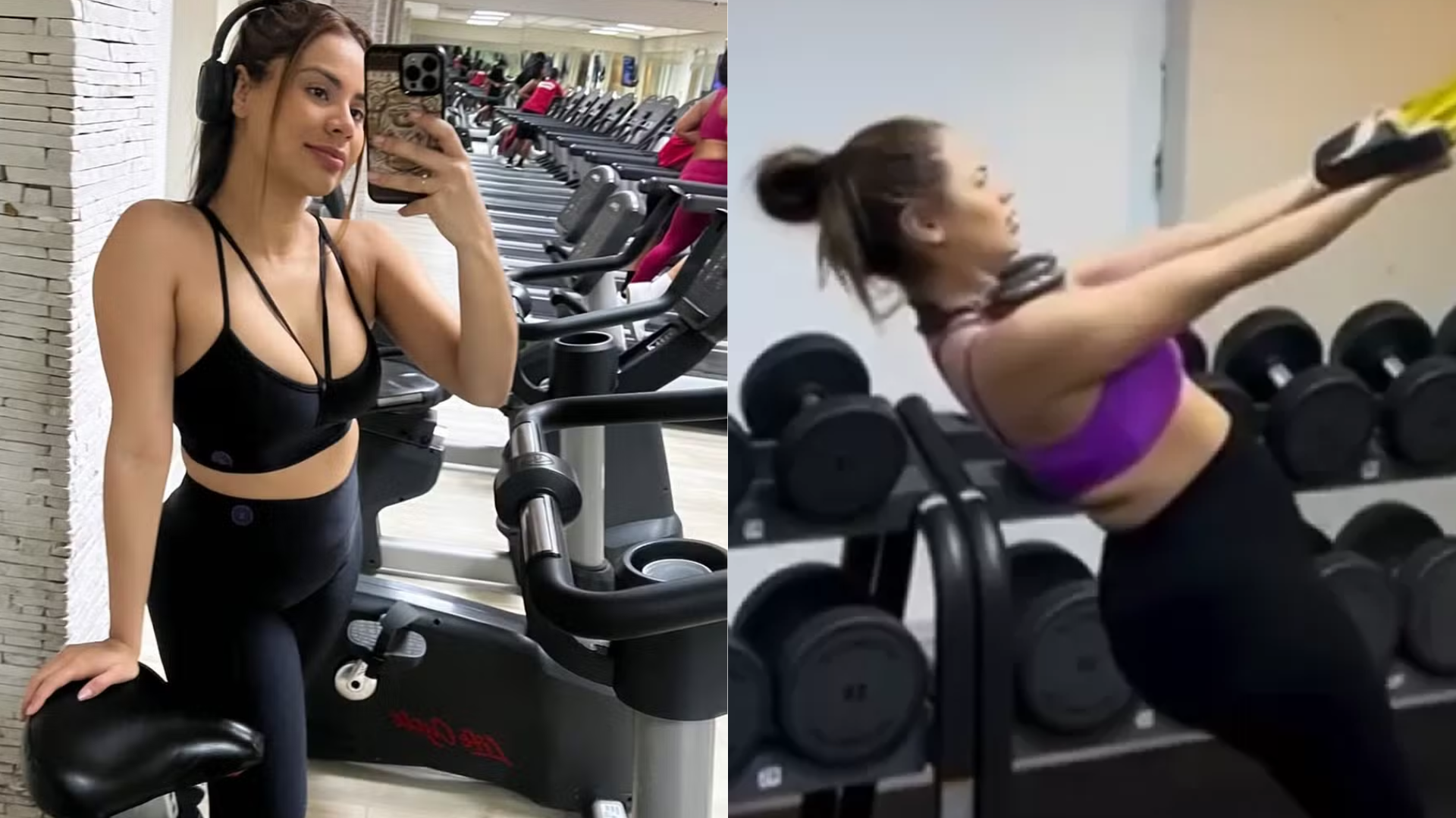 No puerpério, Lexa retoma cuidados com o corpo e mostra rotina de treino