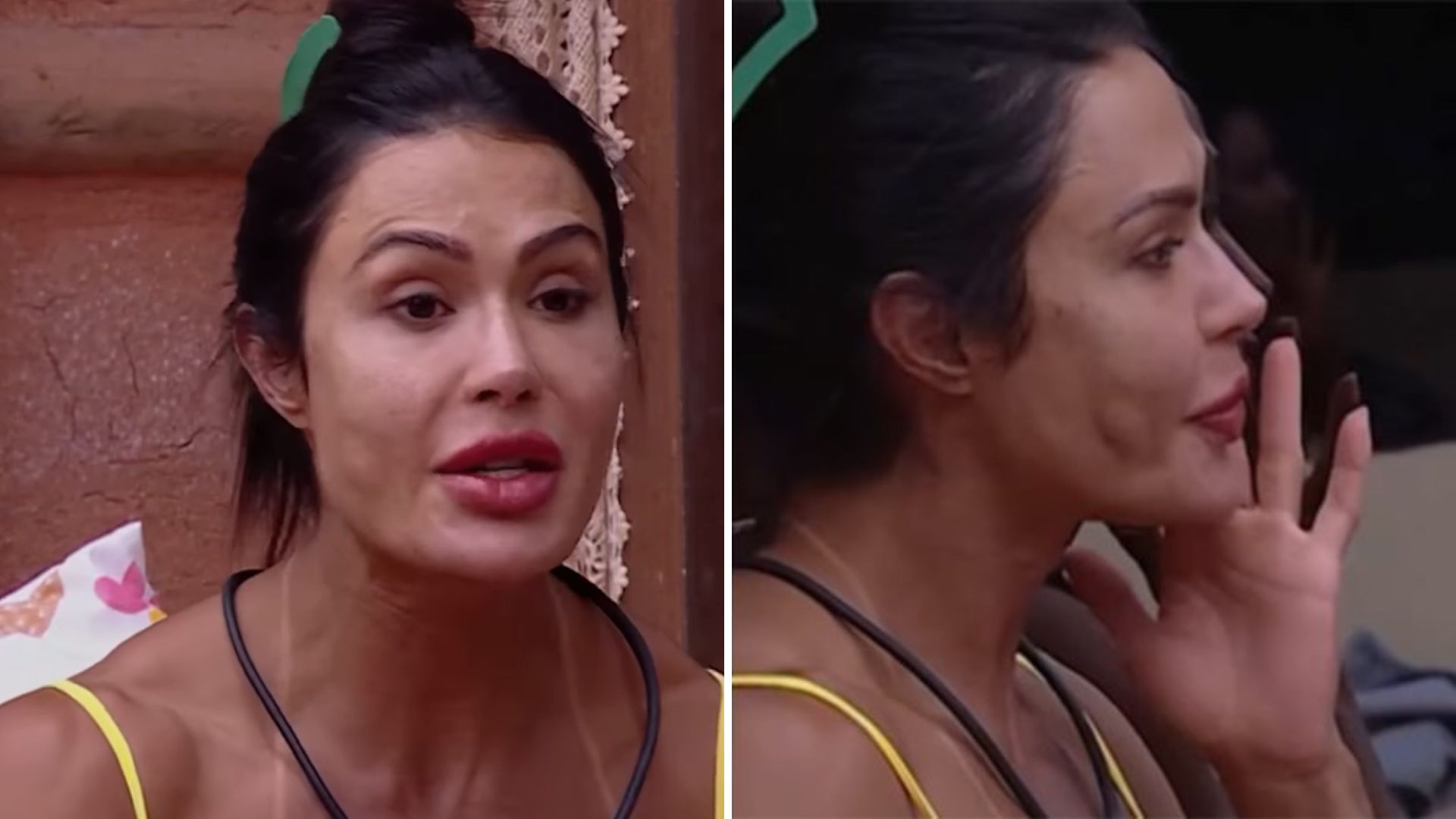 O que tem no rosto de Gracyanne Barbosa? Entenda o que é a ‘bola’ na bochecha da sister