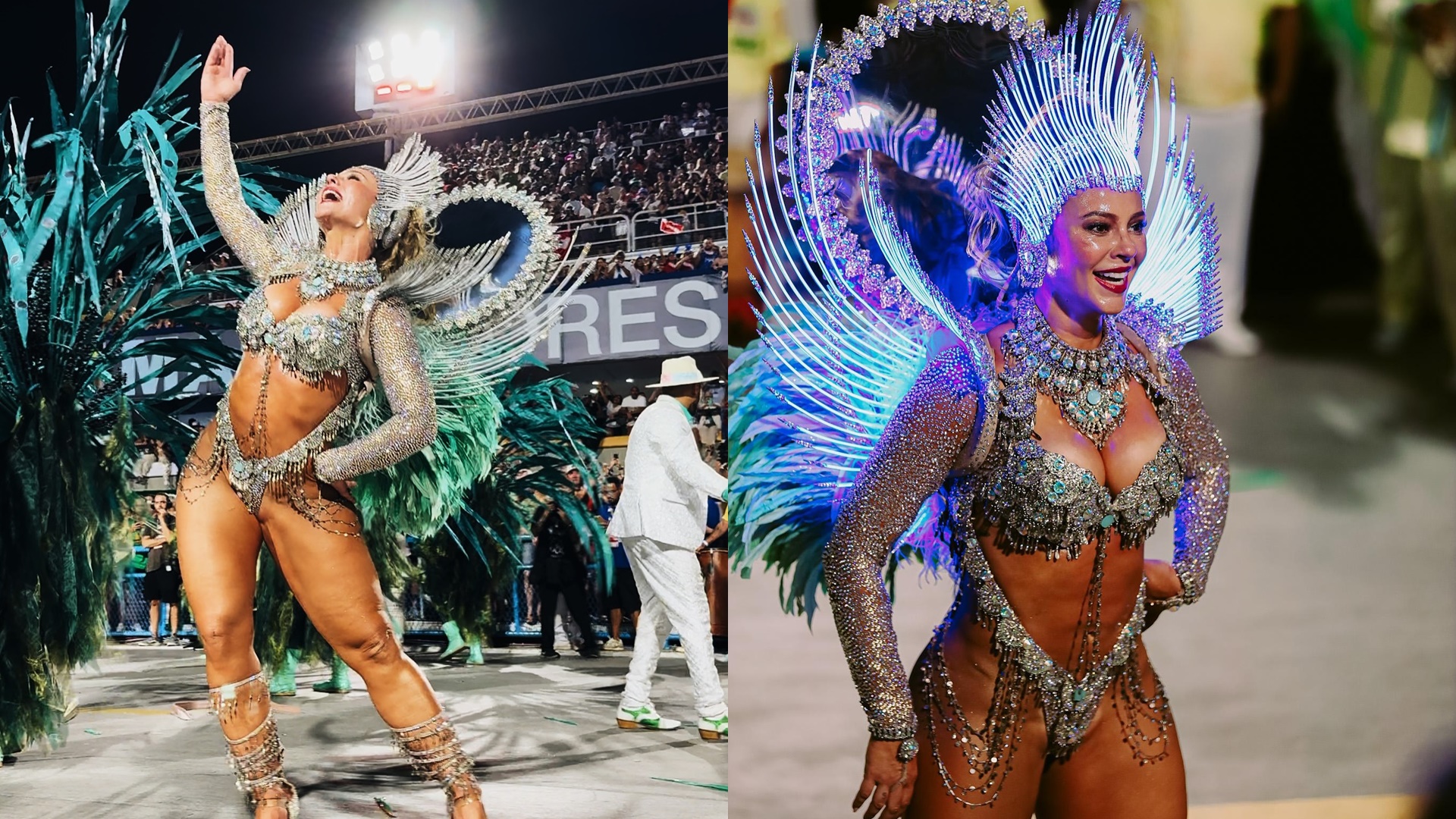 Paolla Oliveira reage após Grande Rio ficar em segundo lugar no Carnaval: ‘Não se mede’