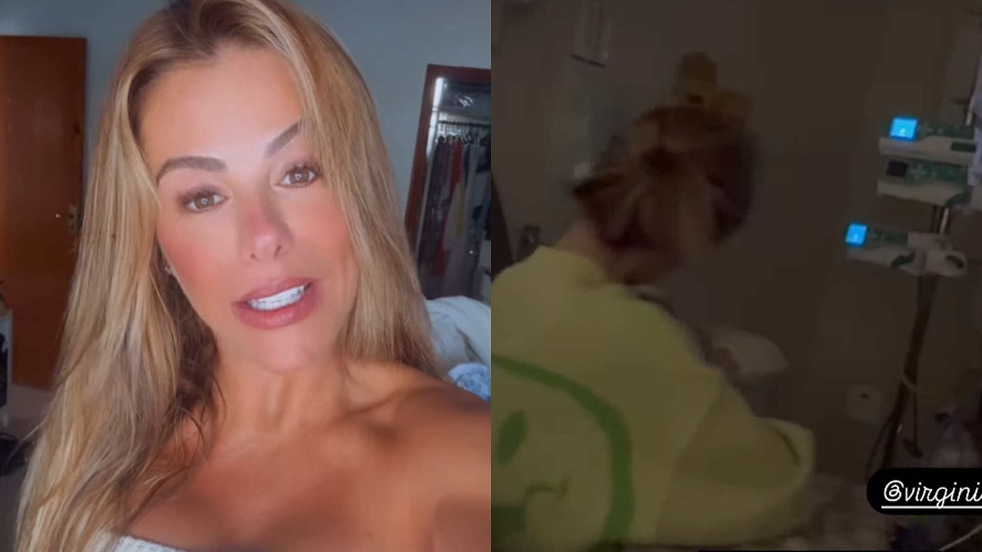 Poliana Rocha manda recado para Virginia após neto deixar o hospital: ‘Momento difícil’