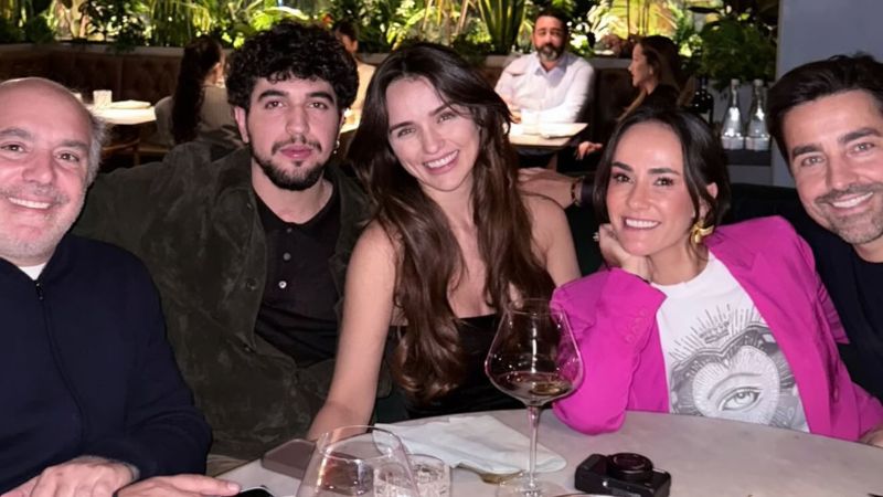 Rafa Kalimann e Nattan bebem vinho com os amigos e quantidade de garrafas impressiona