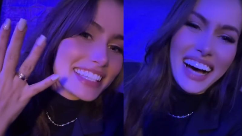 Recém-casada com Amado Batista, miss ironiza música do cantor sobre ‘não se amarrar’