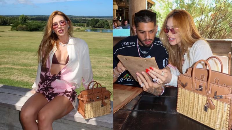Se mimou! Virginia mostra bolsa de luxo de valor astronômico; saiba quanto custa o item