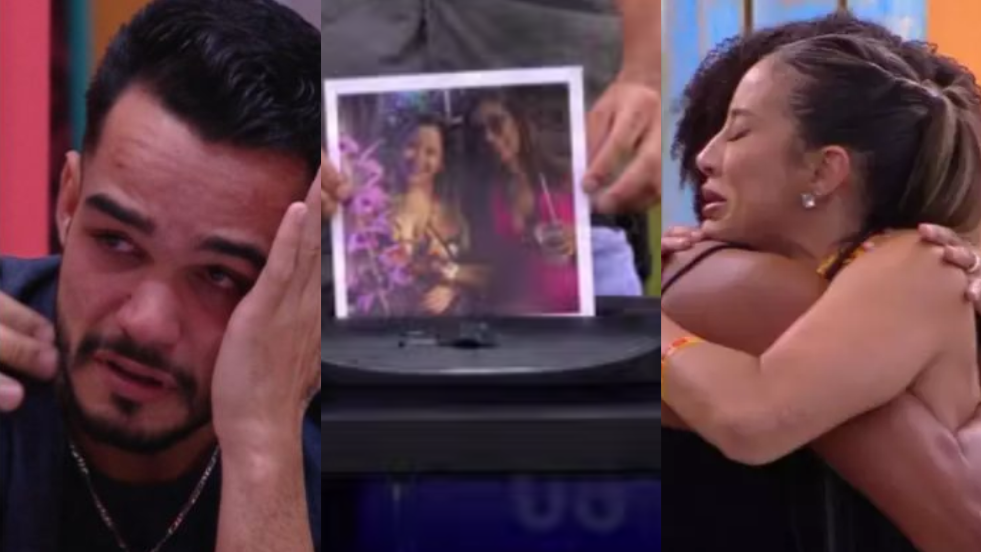 BBB 25: Choro, fotos trituradas e abraço entre Aline e Renata; ‘Sincerão’ mexe com as emoções dos brothers