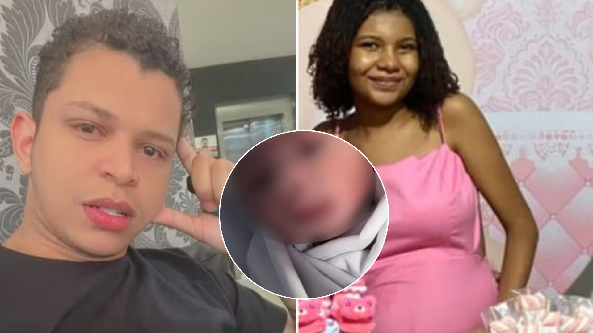 Suspeito de matar grávida e roubar bebê posta foto dizendo que filha havia nascido: “Minha filha”