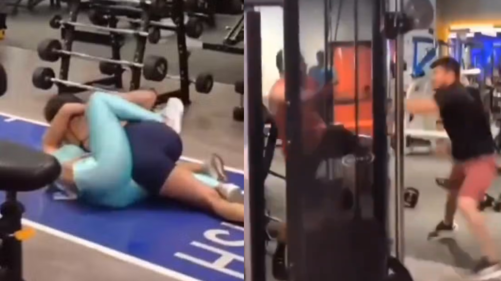 Vídeo de casais brigando dentro da academia viraliza na internet