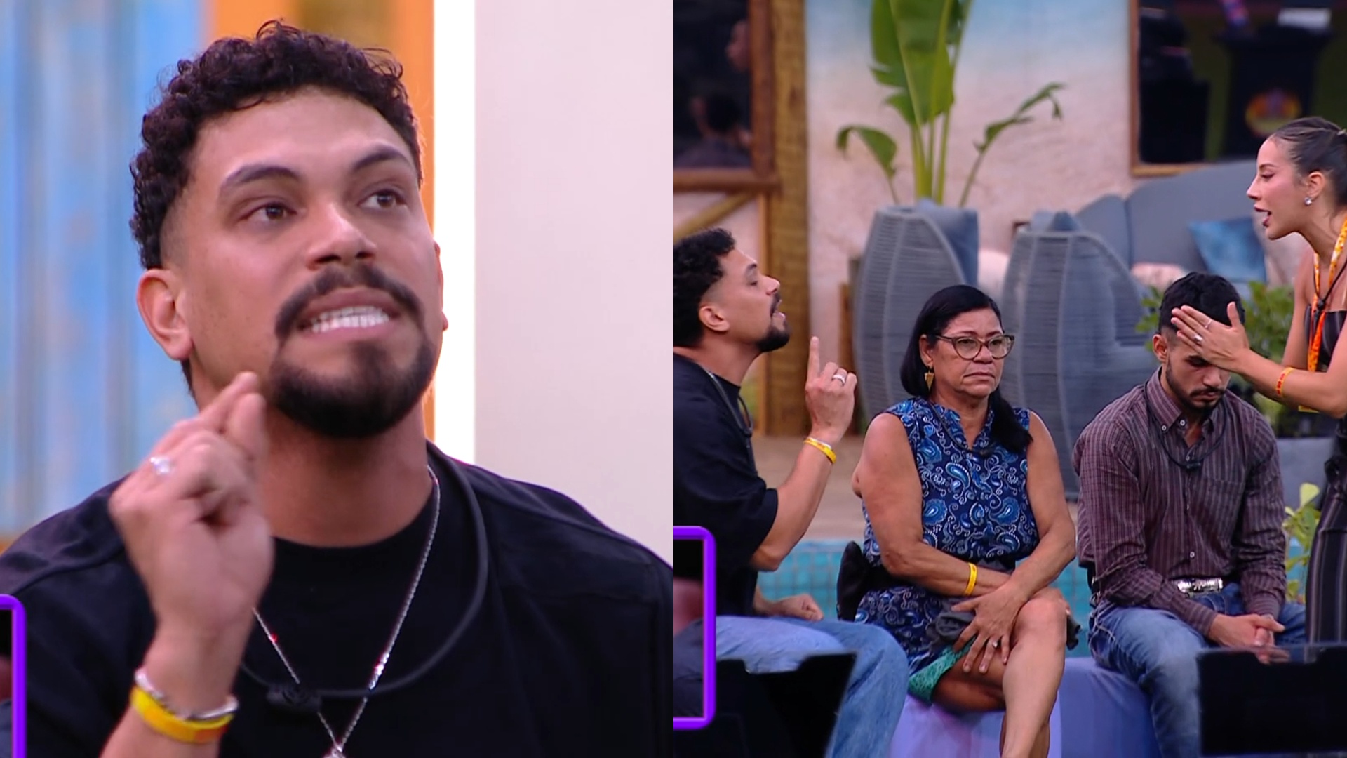 BBB 25: Vinícius arma barraco com Renata ao vivo no Sincerão: ‘Então tenha respeito’