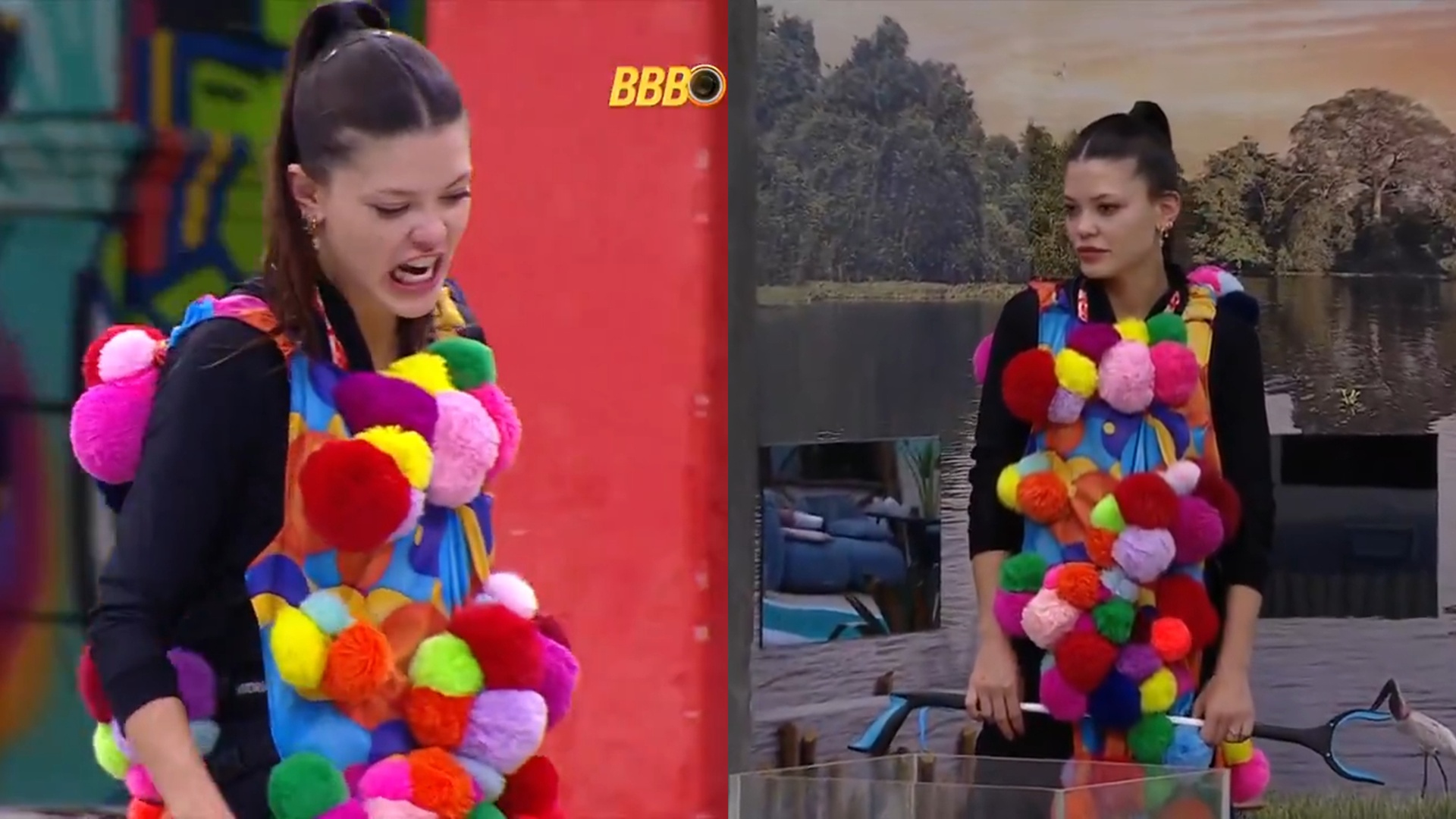 BBB 25: Vitória Strada critica a produção no Castigo do Monstro: ‘Vou me c*gar inteira’