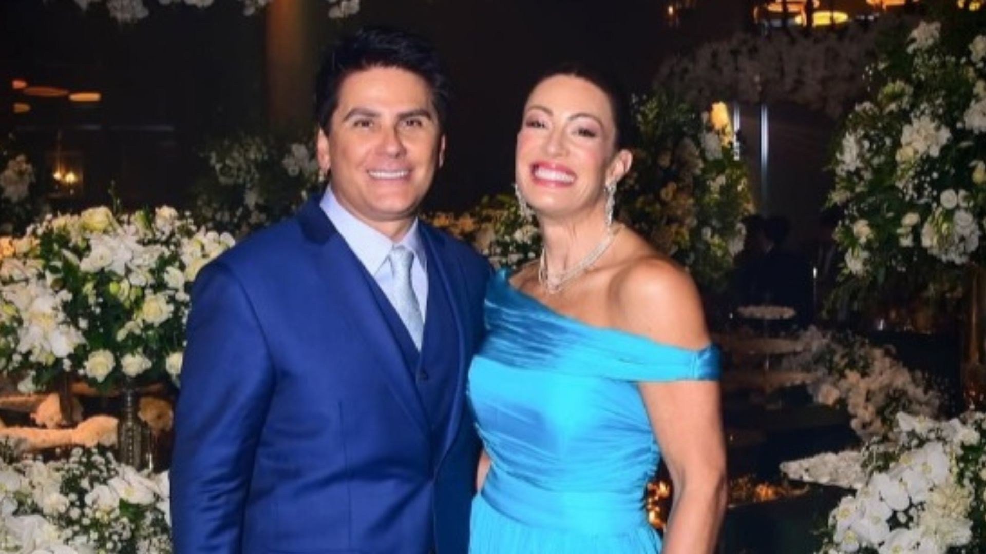 Elaine Mickley e Cesar Filho comemoram 25 anos de casados: ‘O melhor ainda está por vir’