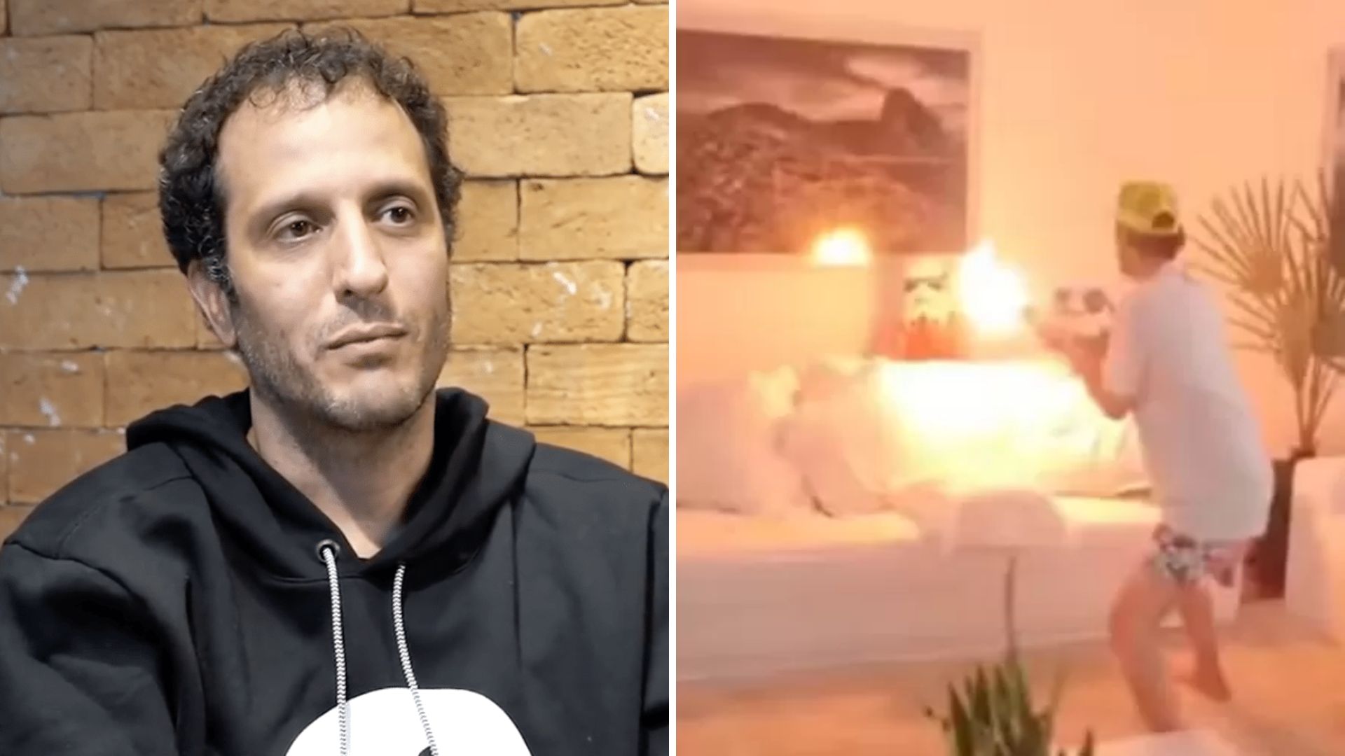 Agora preso, ex-CEO da Hurb perseguiu filho de Luana Piovani com lança-chamas