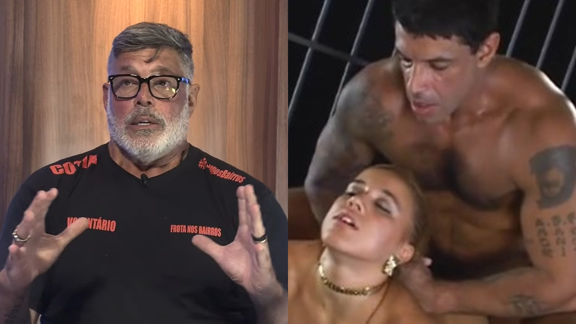 Alexandre Frota expõe detalhes de como iniciou sua carreira pornô: ‘Adoro sexo’