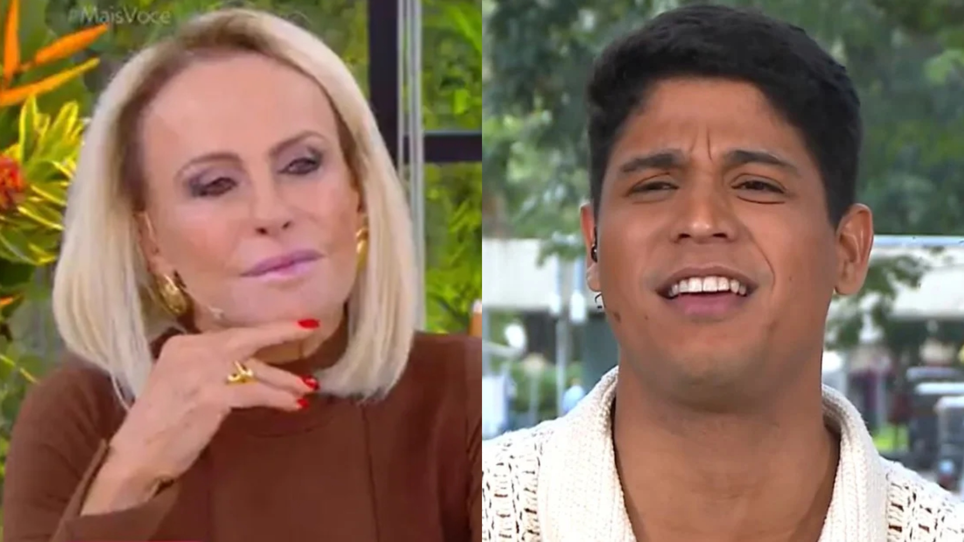 Ana Maria Braga faz pergunta indiscreta e deixa Guilherme sem graça: ‘Já treinaram?’