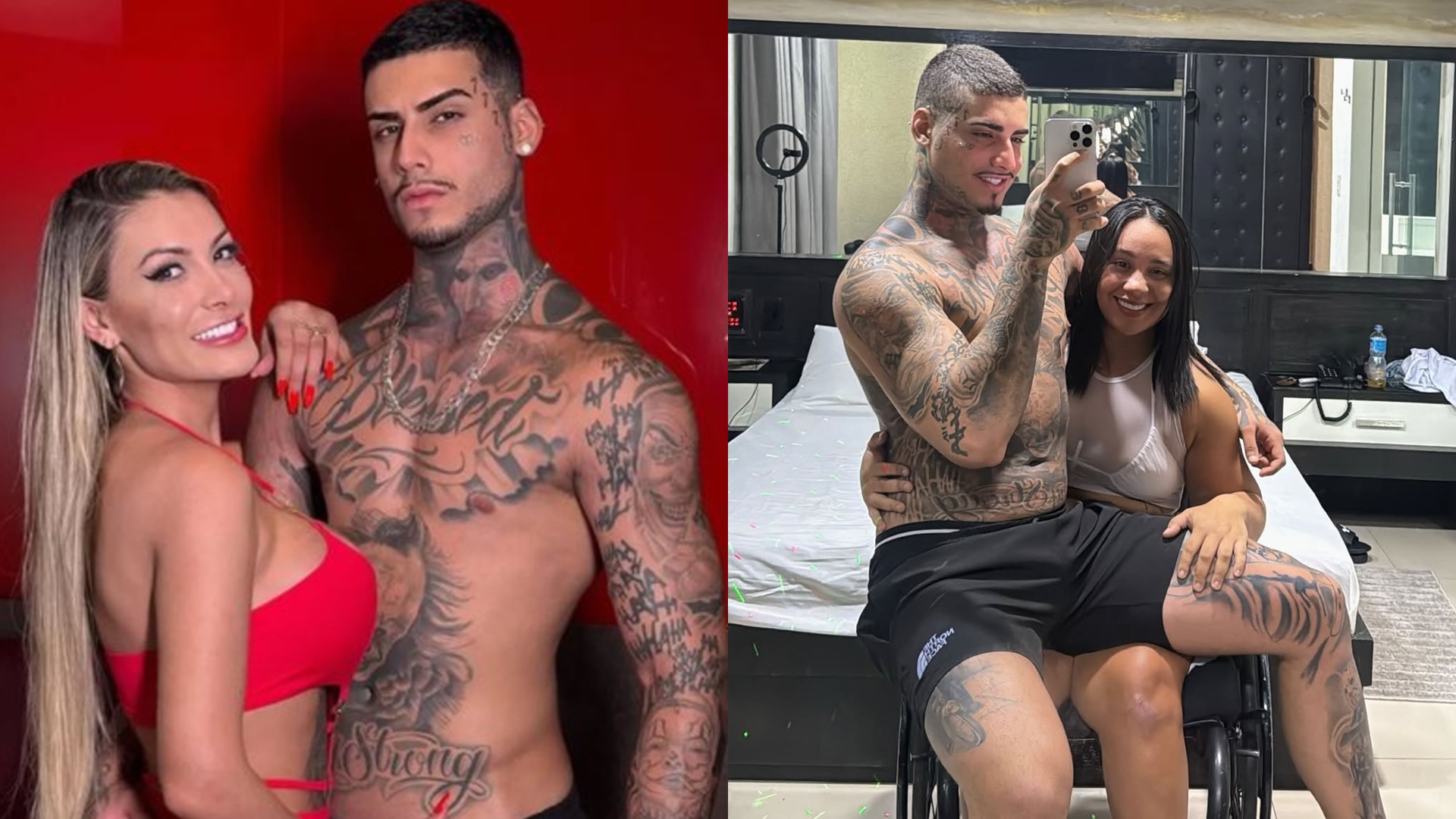 Ex de Andressa Urach faz filme adulto com cadeirante: ‘Não teve para onde correr’