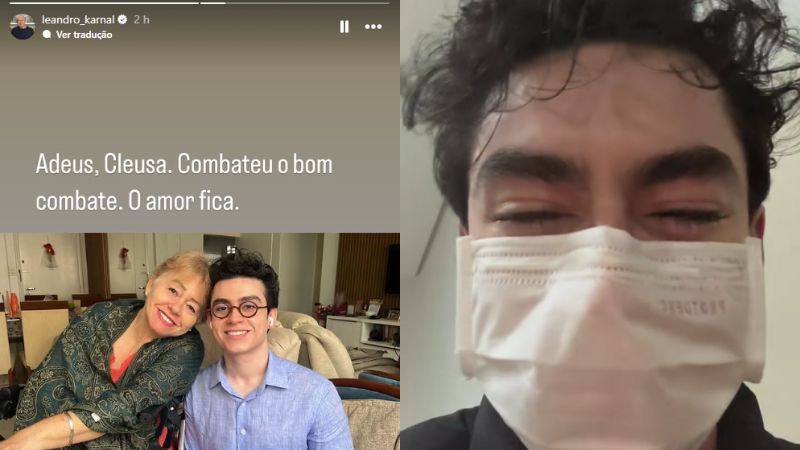 Após marido aparecer desolado, Leandro Karnal lamenta a morte da sogra: ‘O amor fica’