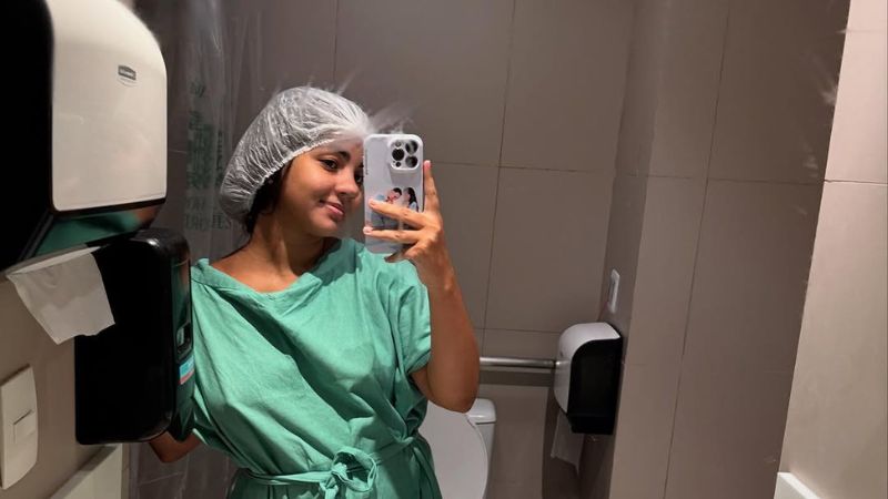 Ary Mirelle revela motivo de cirurgia durante a gestação: ‘Ansiedade’