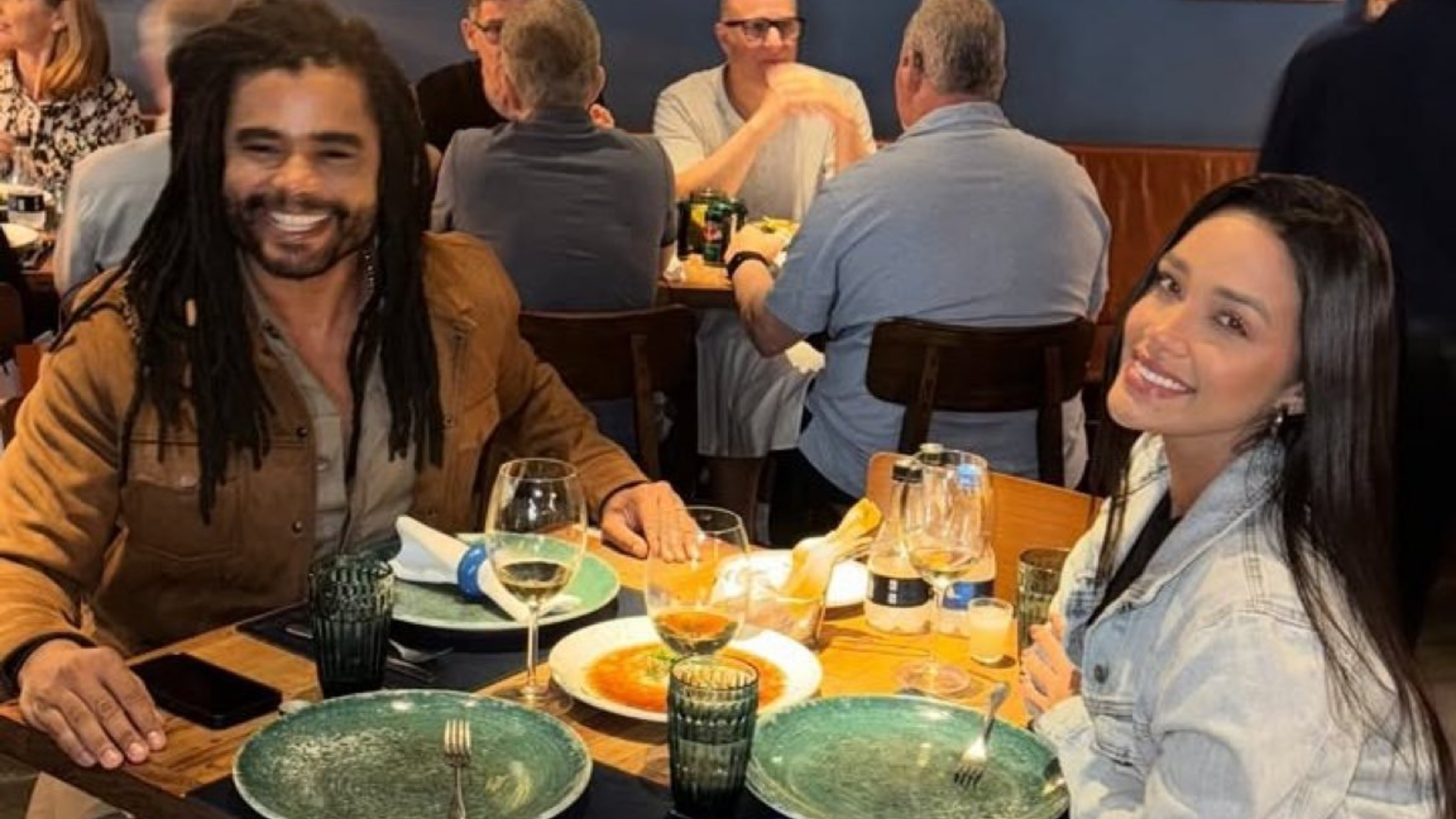 BBB 25: Almoço, vinho e fofoca: Eva mostra encontro com Diogo