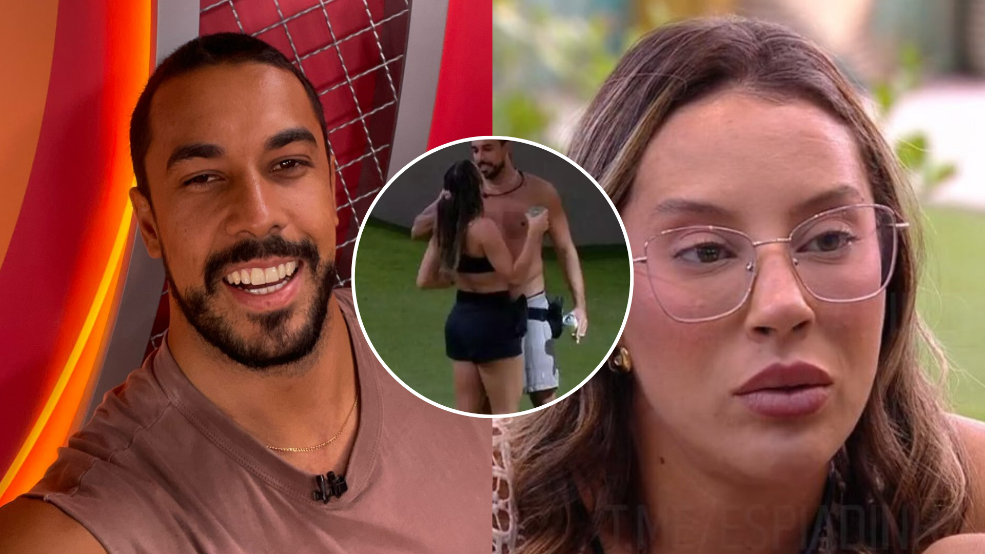 BBB 25: Eliminado, Maike comenta foto de Renata após polêmica de agressão: ‘Sinto muito’