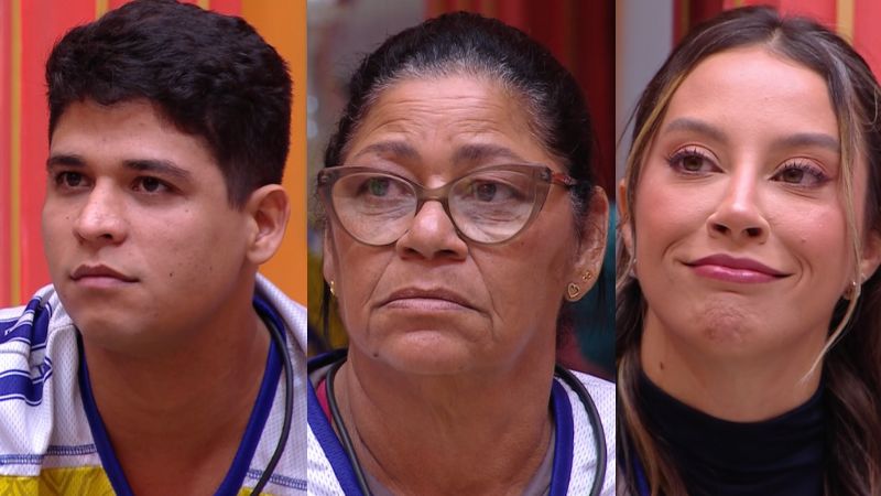 BBB 25: Guilherme, Delma e Renata disputam 17º Paredão da temporada