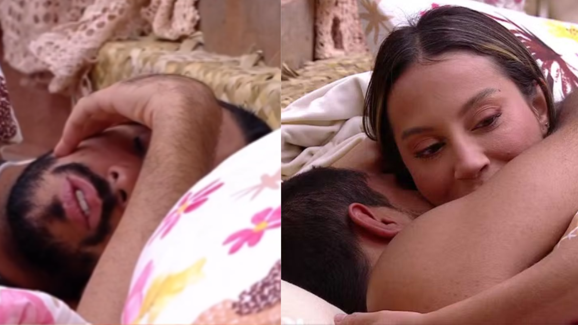 BBB 25: Maike acorda e se desculpa com Renata após puxão de cabelo e mordida: ‘Tá brava?’