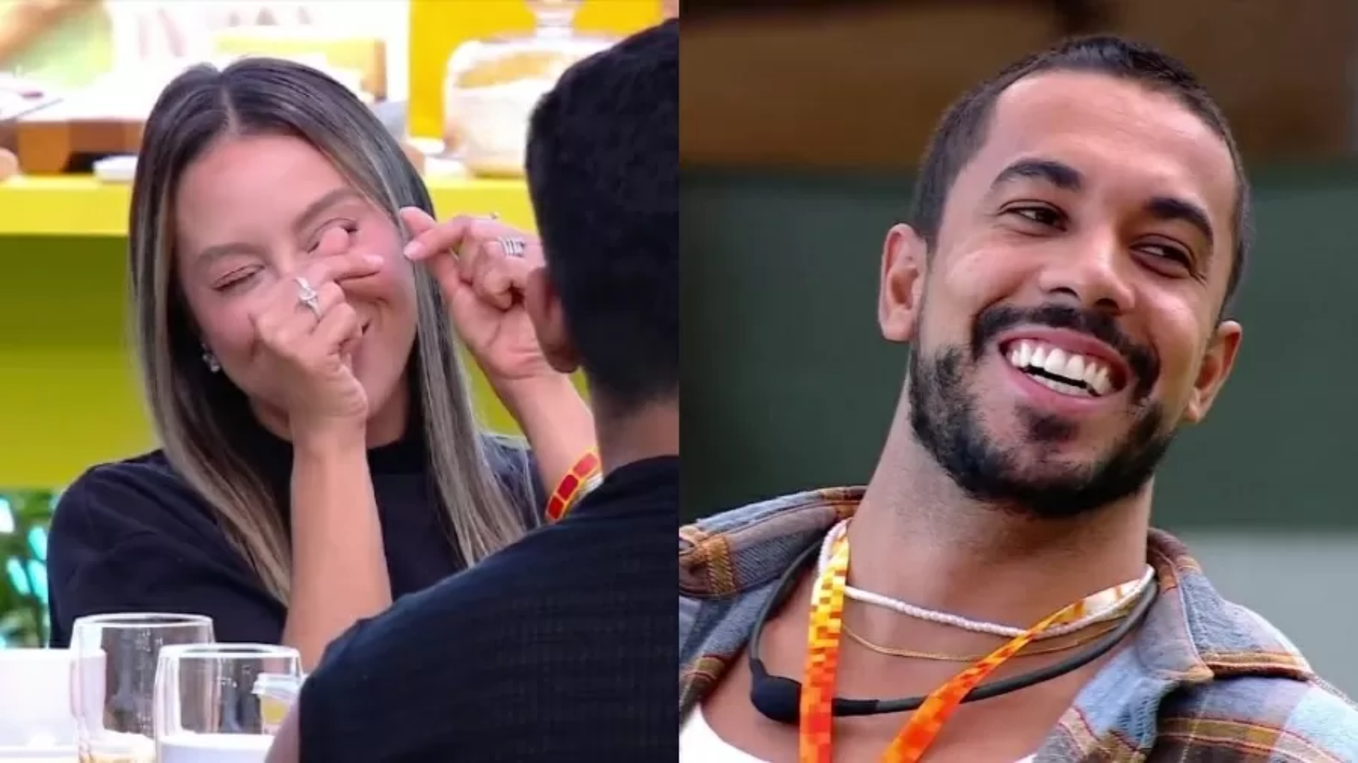 BBB 25: Maike fala de beijo e ‘coisas que está doido para fazer’ com Renata