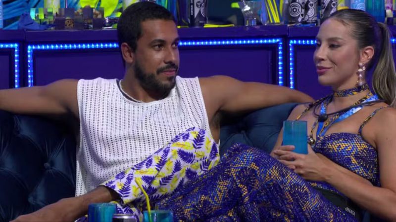 BBB 25 Maike revela possibilidade de namoro com Renata: ‘Estou apaixonado’