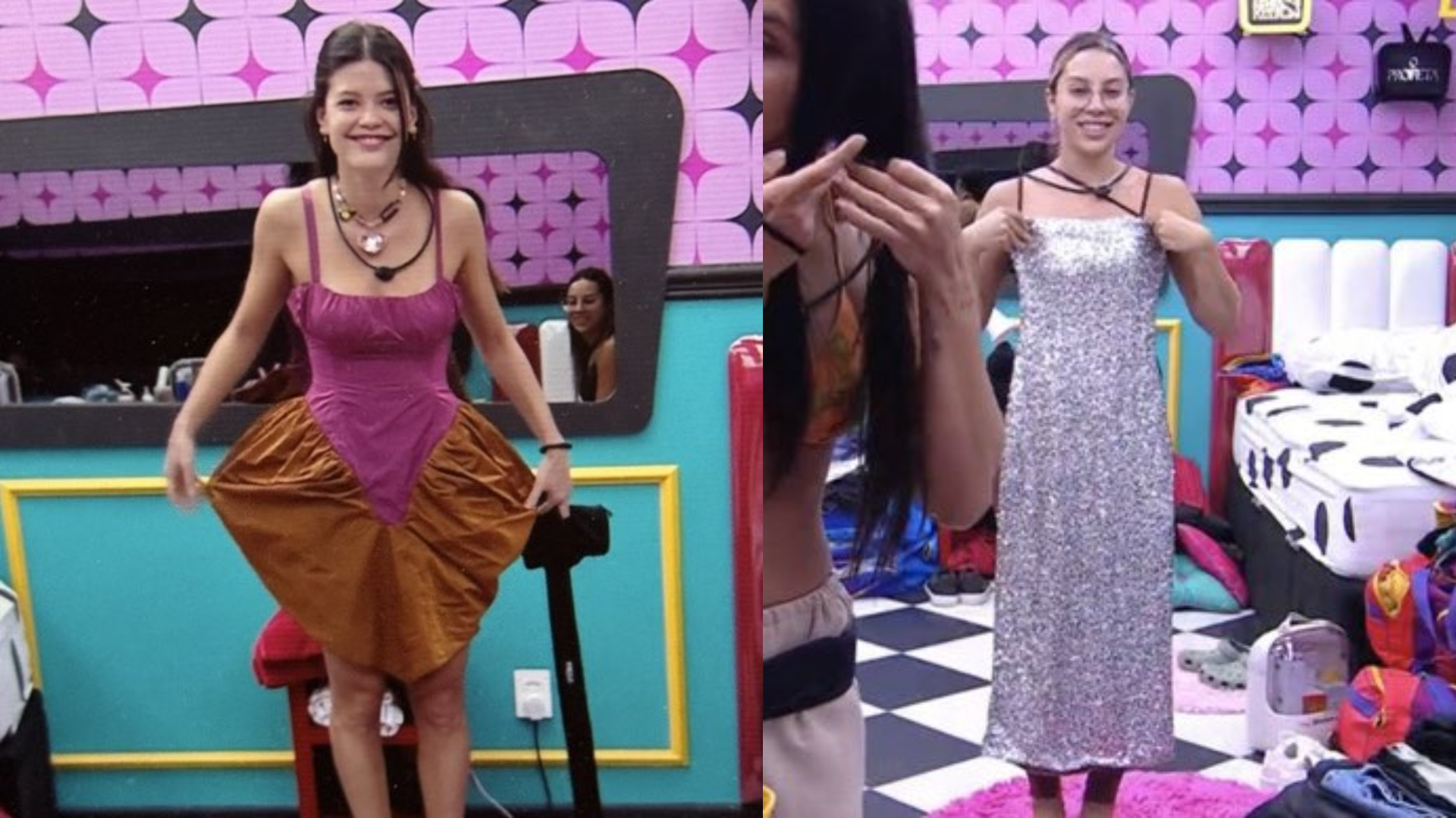 BBB 25: Vitória e Renata revelam looks escolhidos para a Final: ‘Bem rococó’