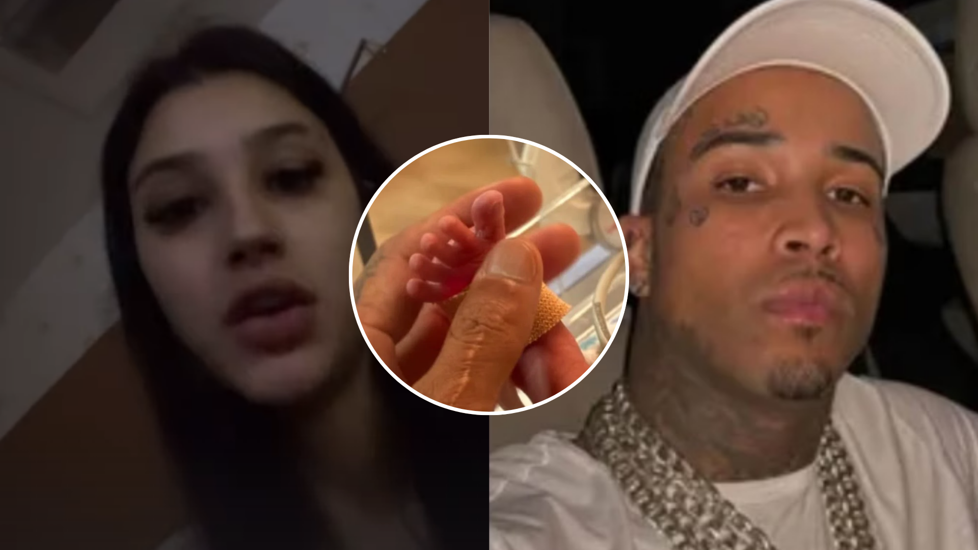 Bia Miranda abre o jogo sobre visita de Gato Preto à filha recém-nascida: ‘Exame de DNA’