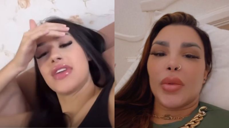 Bia Miranda detona Jenny Miranda nas redes sociais e mãe rebate: ‘Você queria a rua’