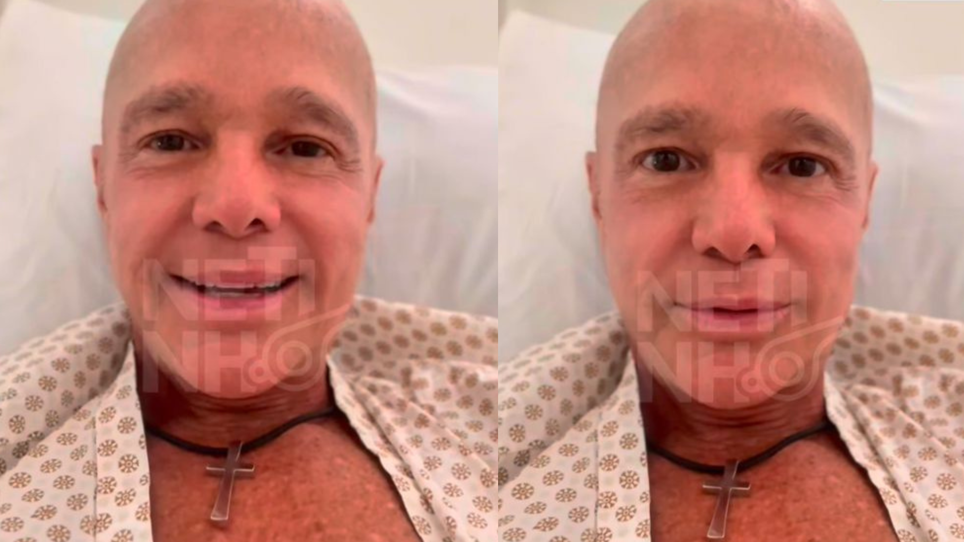 Netinho retorna ao hospital para tratamento contra o câncer: ‘Terceira temporada’