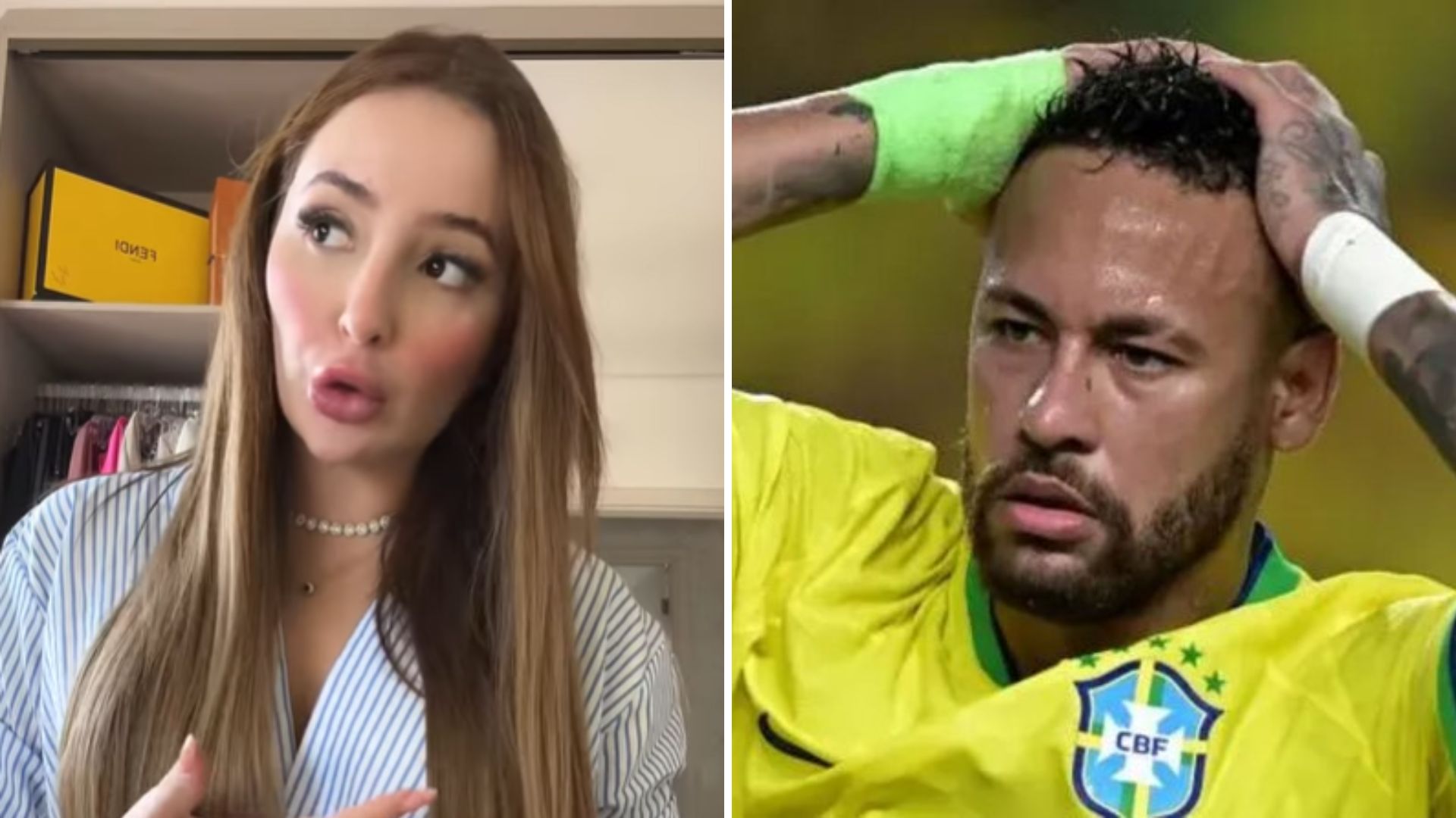 Como será o parto da ex-amante de Neymar? Influencer escolhe método ‘diferentão’