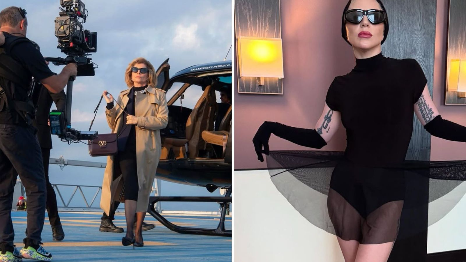 Debora Bloch brinca com chegada de Lady Gaga no Brasil: ‘Fugindo’