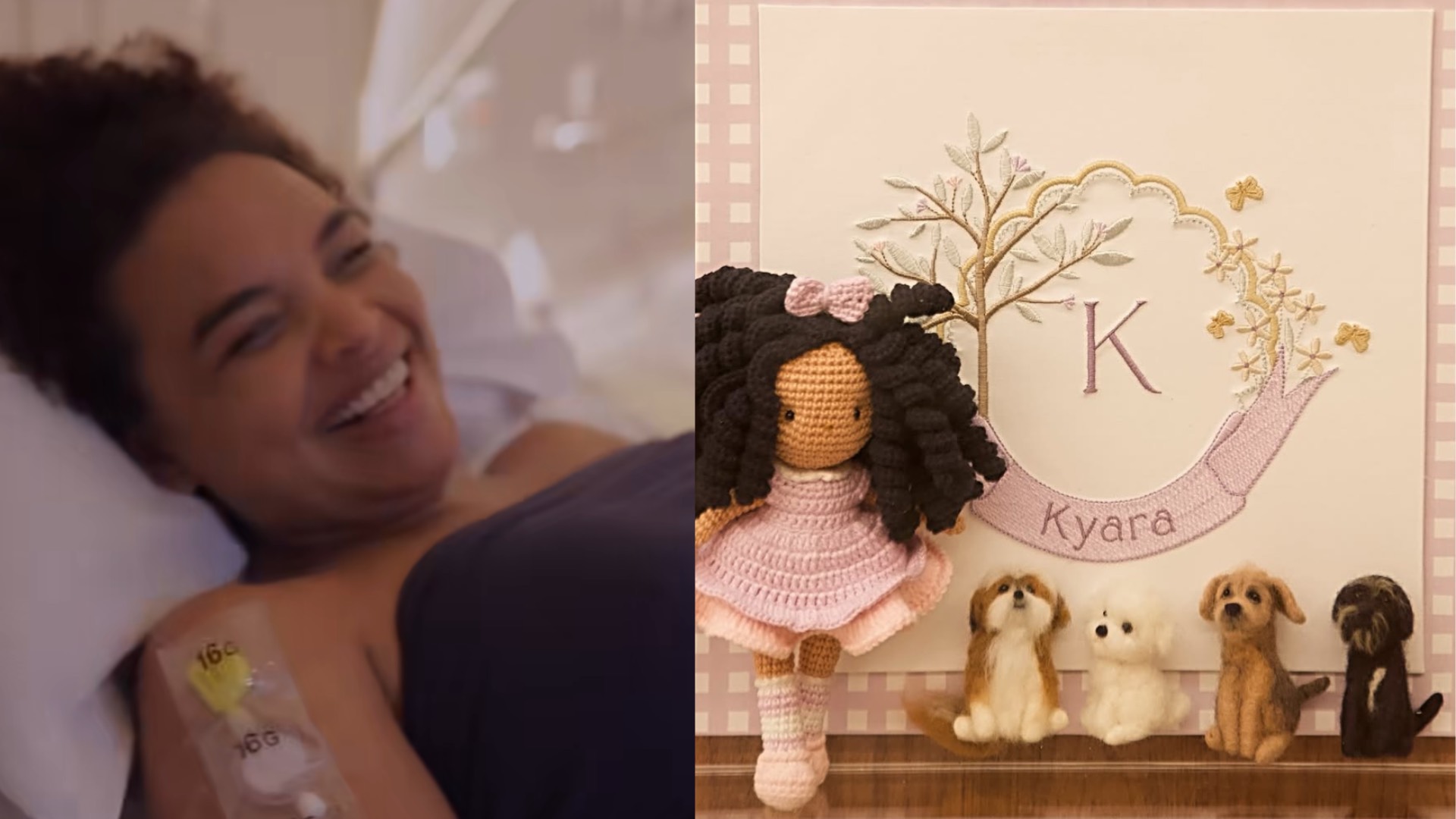 Lucy Ramos rompe mistério e exibe rostinho da filha: ‘Kyara por completo’
