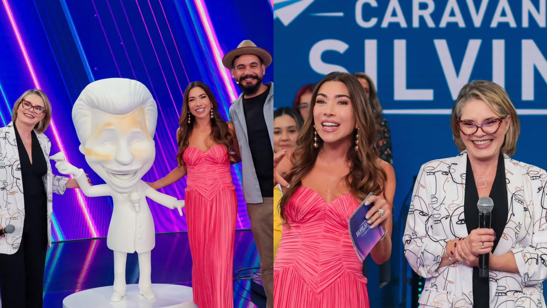 Filhas transformam Silvio Santos em arte urbana pelo Brasil Inteiro