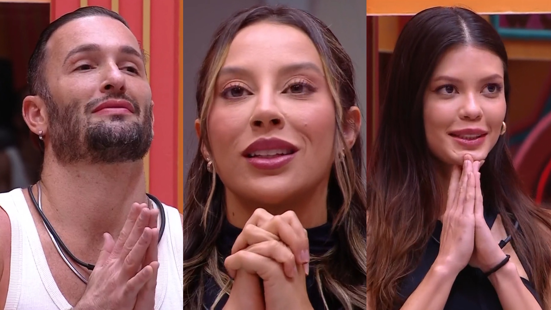 BBB 25: Diego Hypólito, Renata e Vitória Strada disputam Paredão no Top 5; veja a formação