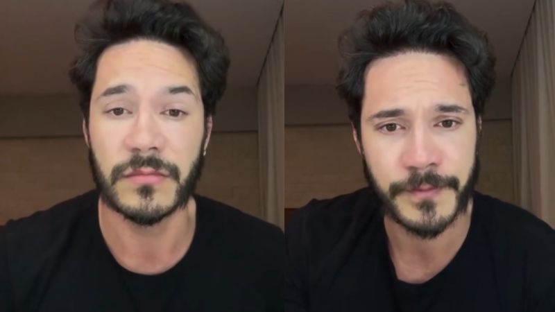 Eliezer chora e desabafa após polêmica envolvendo evento cristão: ‘Não deboche da fé’