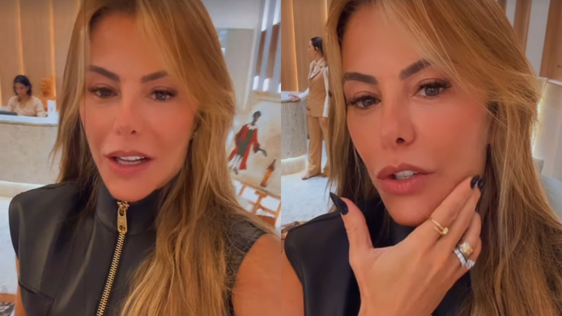Esposa de Leonardo tem cirurgia de urgência adiada e faz desabafo: ‘Pode ser um sinal’