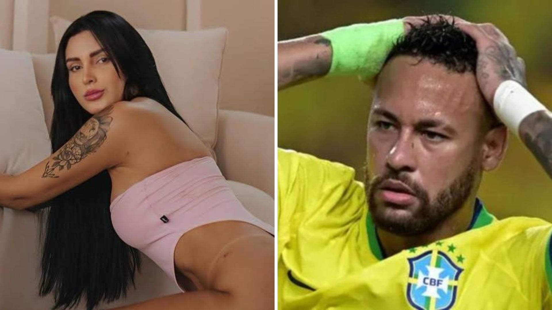 Ex-amante de Neymar lucra no Dia do Corno: ‘Se é pra chorar, que seja com meus nudes’