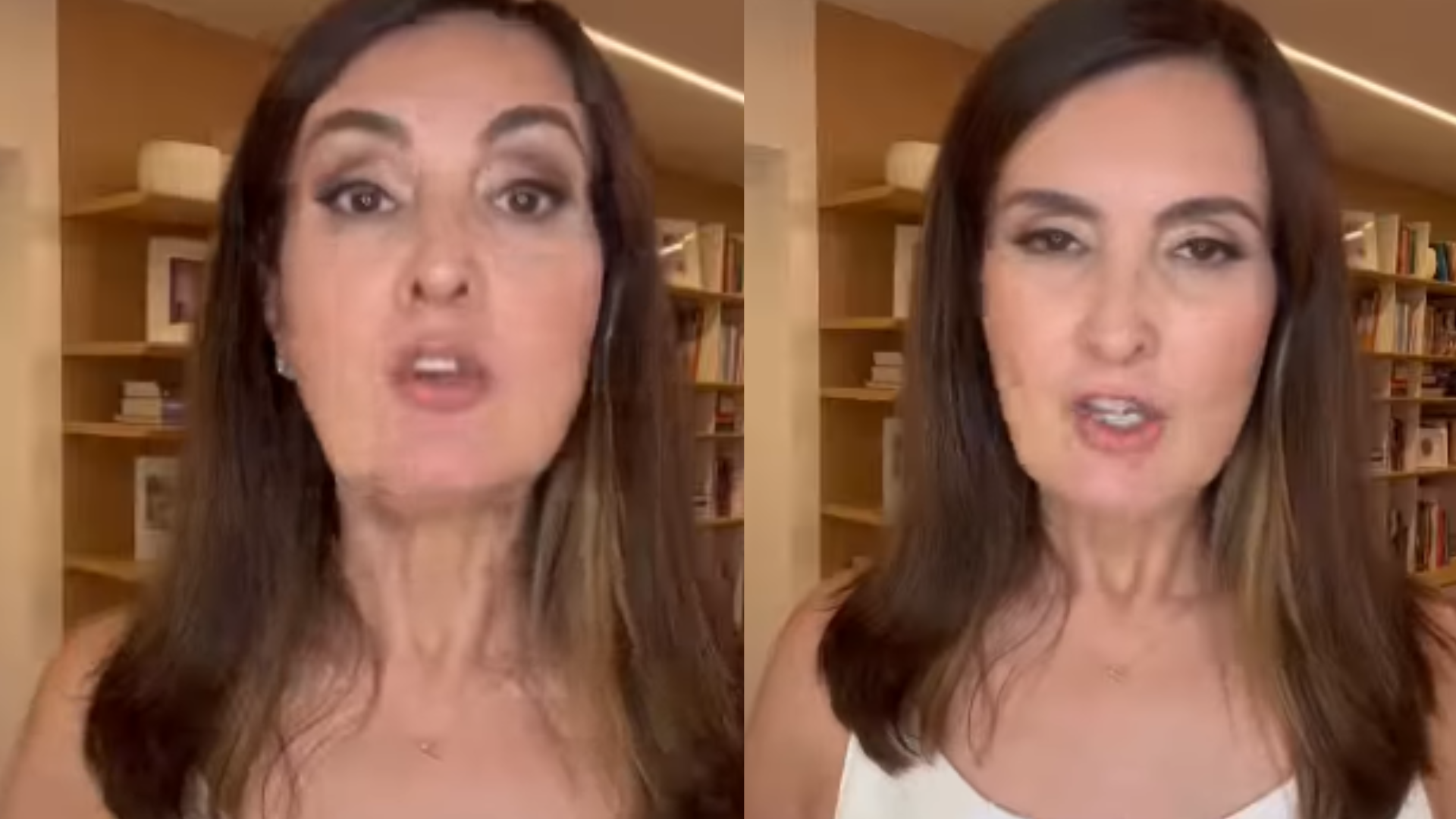 Fátima Bernardes alerta internautas sobre golpe: ‘Não sou eu’