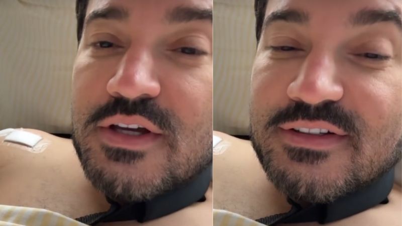 Fernando Zor realiza cirurgia e atualiza seu estado de saúde: ‘Estava com dor’