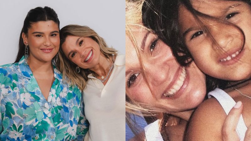 Filha de Flávia Alessandra faz homenagem emocionante para a mãe: ‘Fico sentimental’
