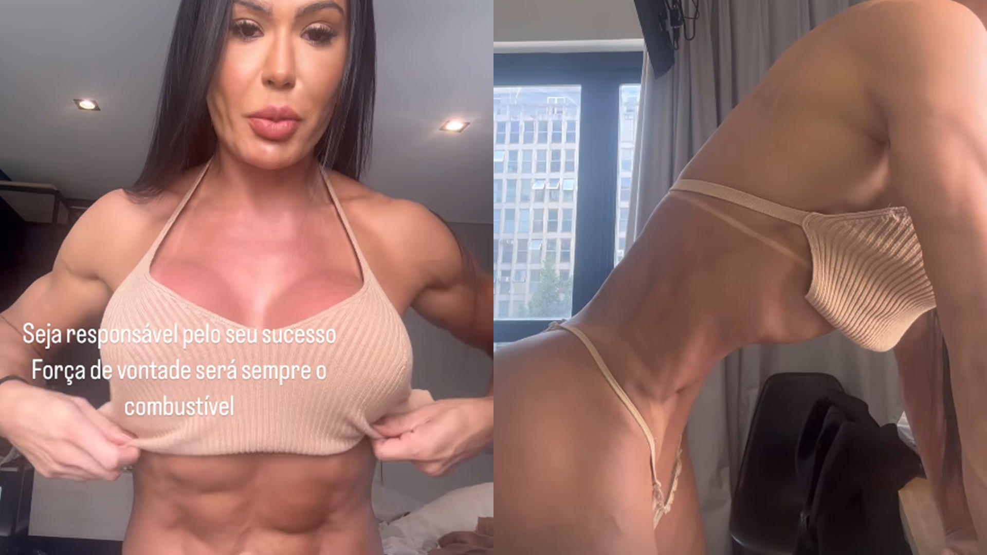 Gracyanne Barbosa expõe segredo que a fez desinchar a barriga após sair do BBB 25