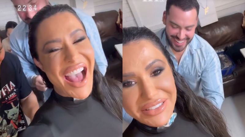 Gracyanne Barbosa perde jantar romântico e revela o motivo: ‘Continua sem uso’