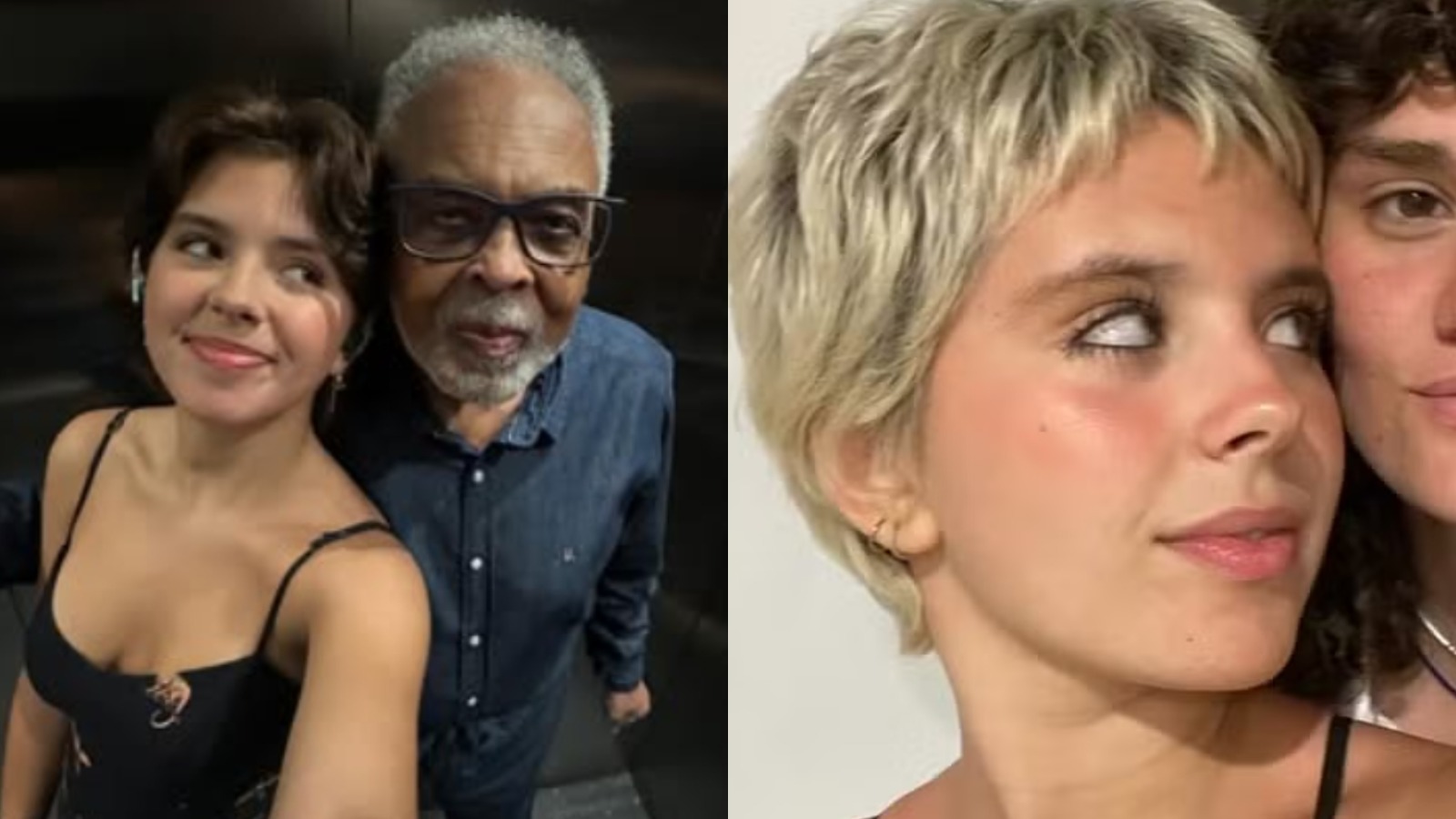 Aos 16 anos, Flor, neta de Gilberto Gil, se declara para a namorada: ‘Sorte a minha’